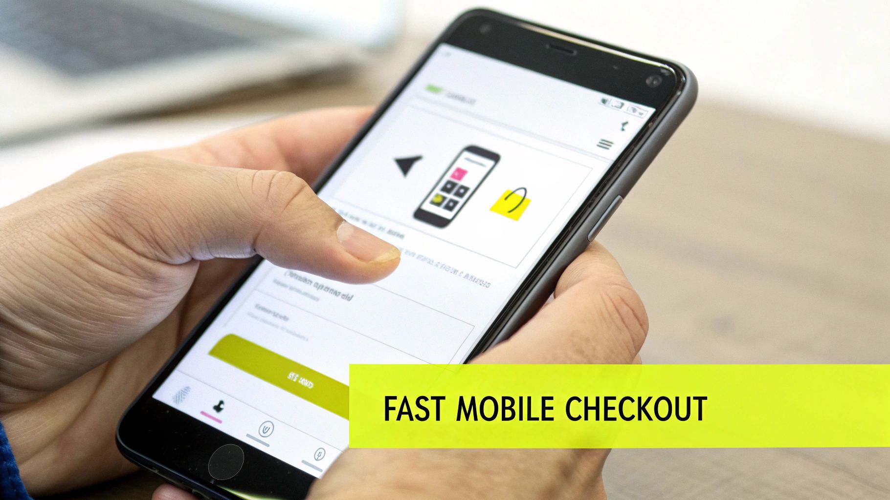 Security badges and trust signals displayed prominently during an online checkout process.