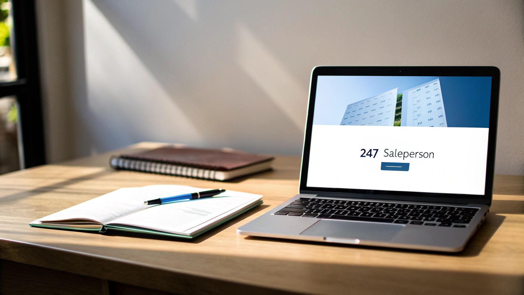 An image of a person working on a laptop, illustrating the concept of creating a website for a small business.