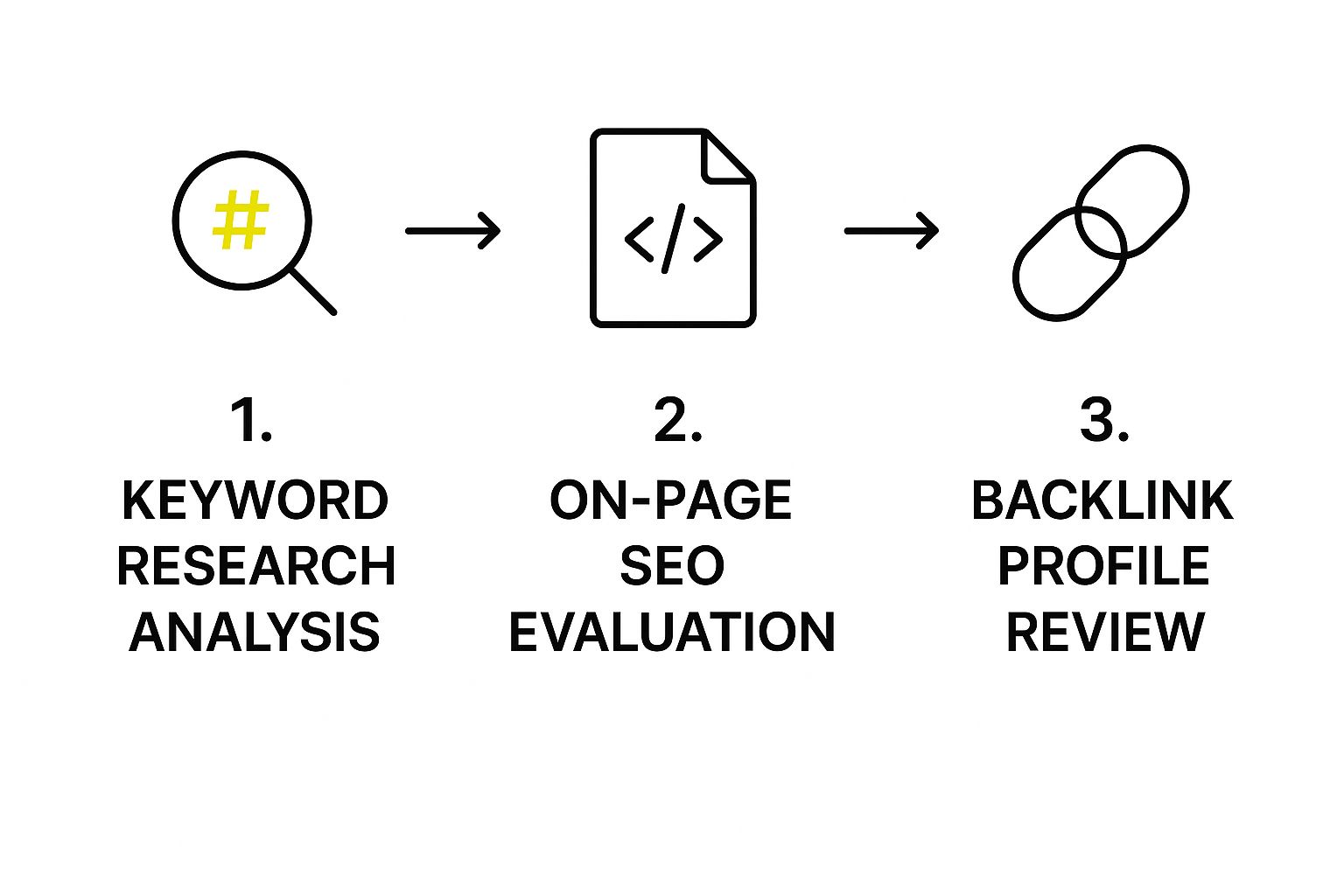Infographic about ecommerce website audit