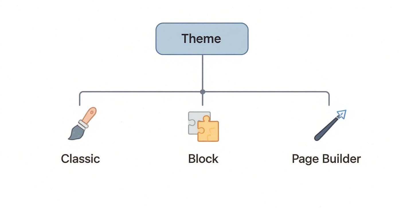 Infographic about how do i edit the header in wordpress