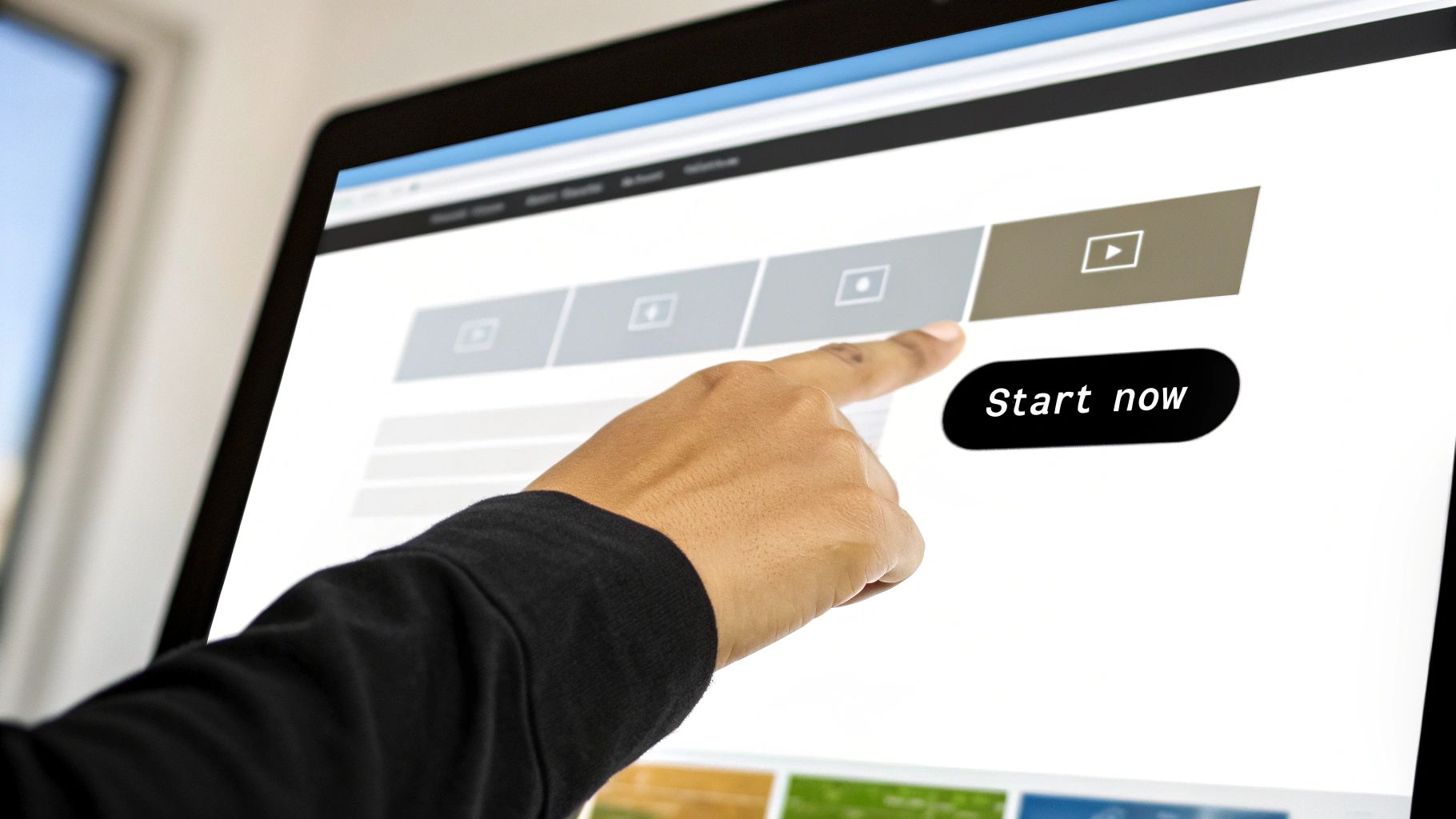Strong Call-to-Action (CTA) Buttons