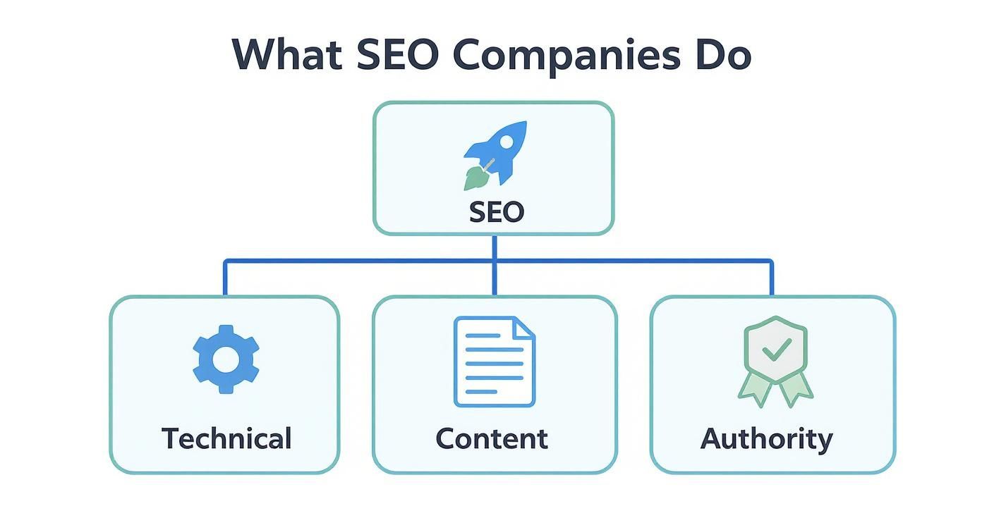 Infographic about what do seo companies do
