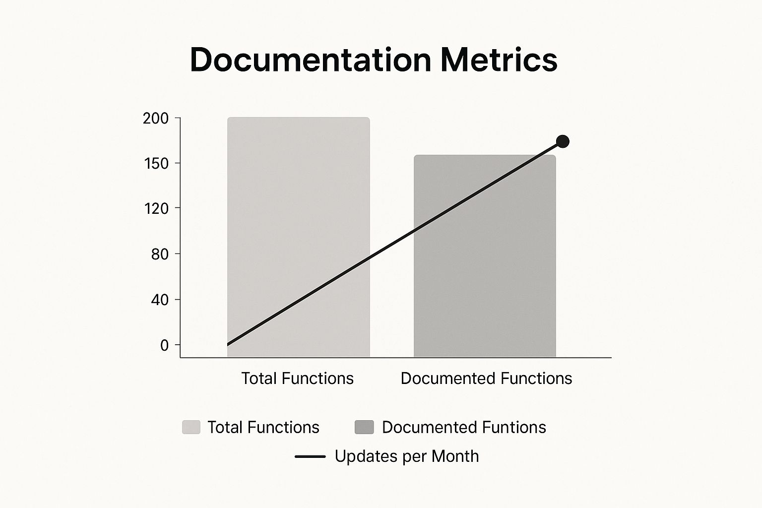 Infographic about documenting a website