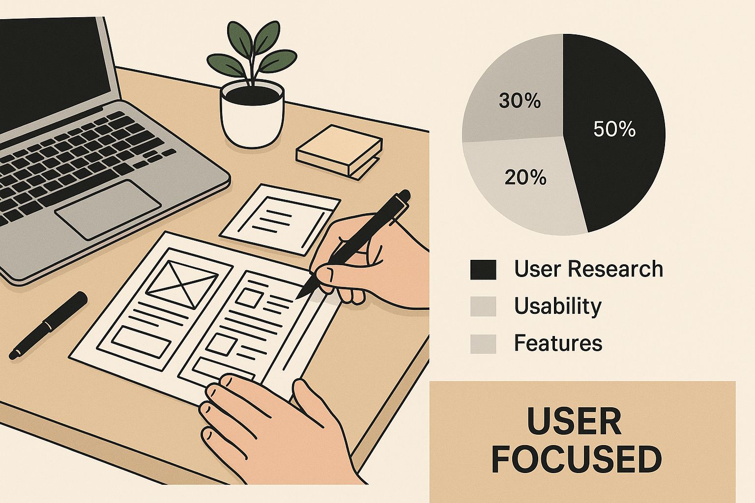 Infographic about website development for startups
