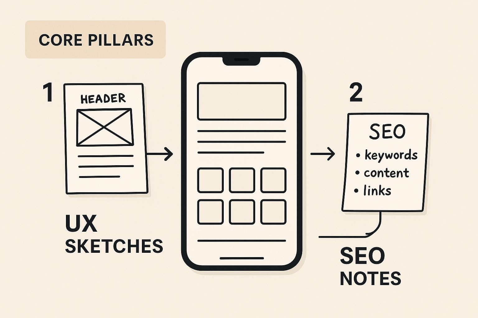 Infographic about small business web design
