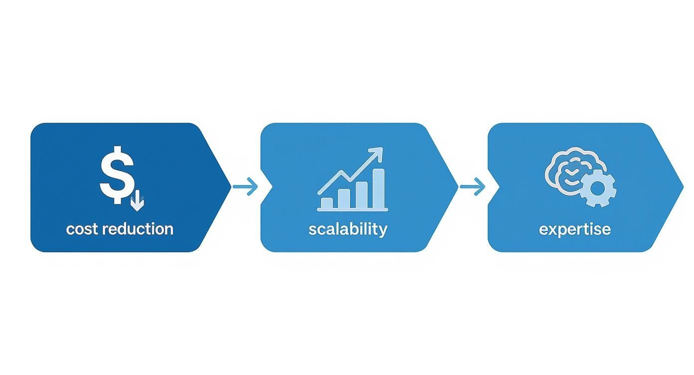 Infographic about white label web development services