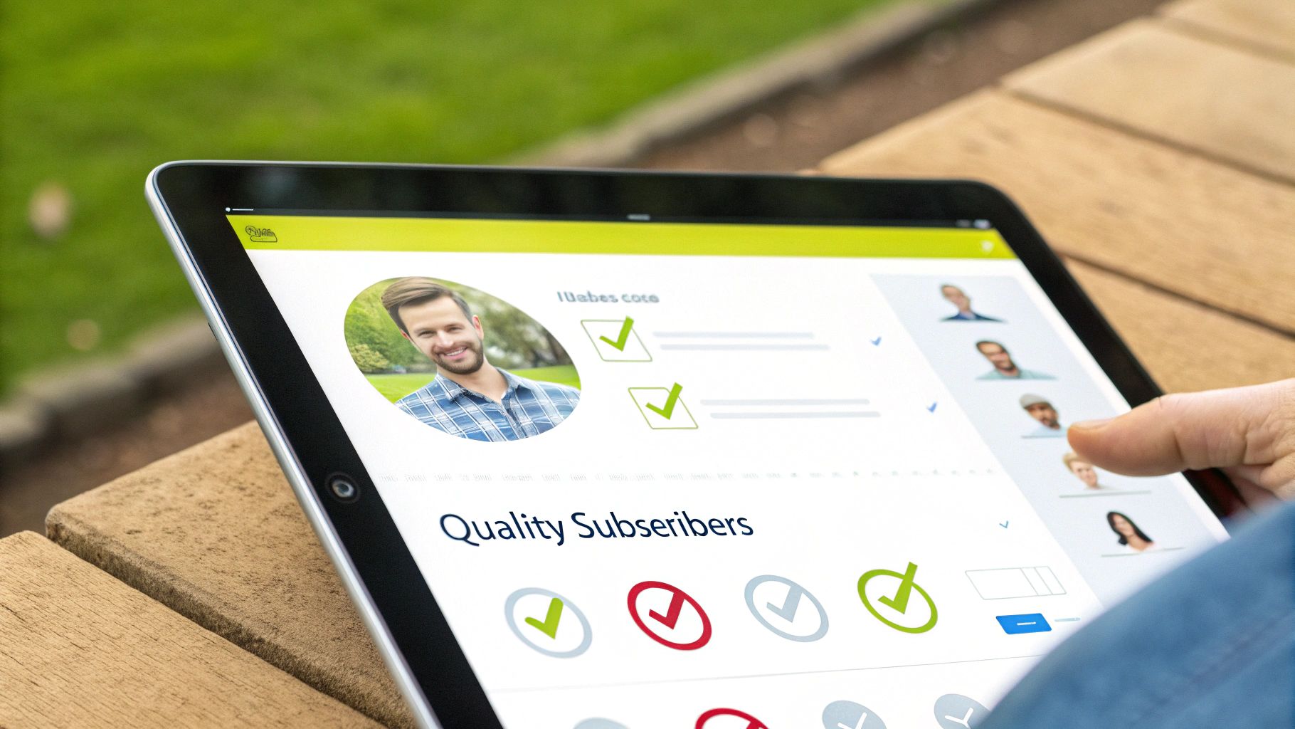 A digital illustration of a health bar with a heart icon, symbolizing sender reputation and list health, being filled up.