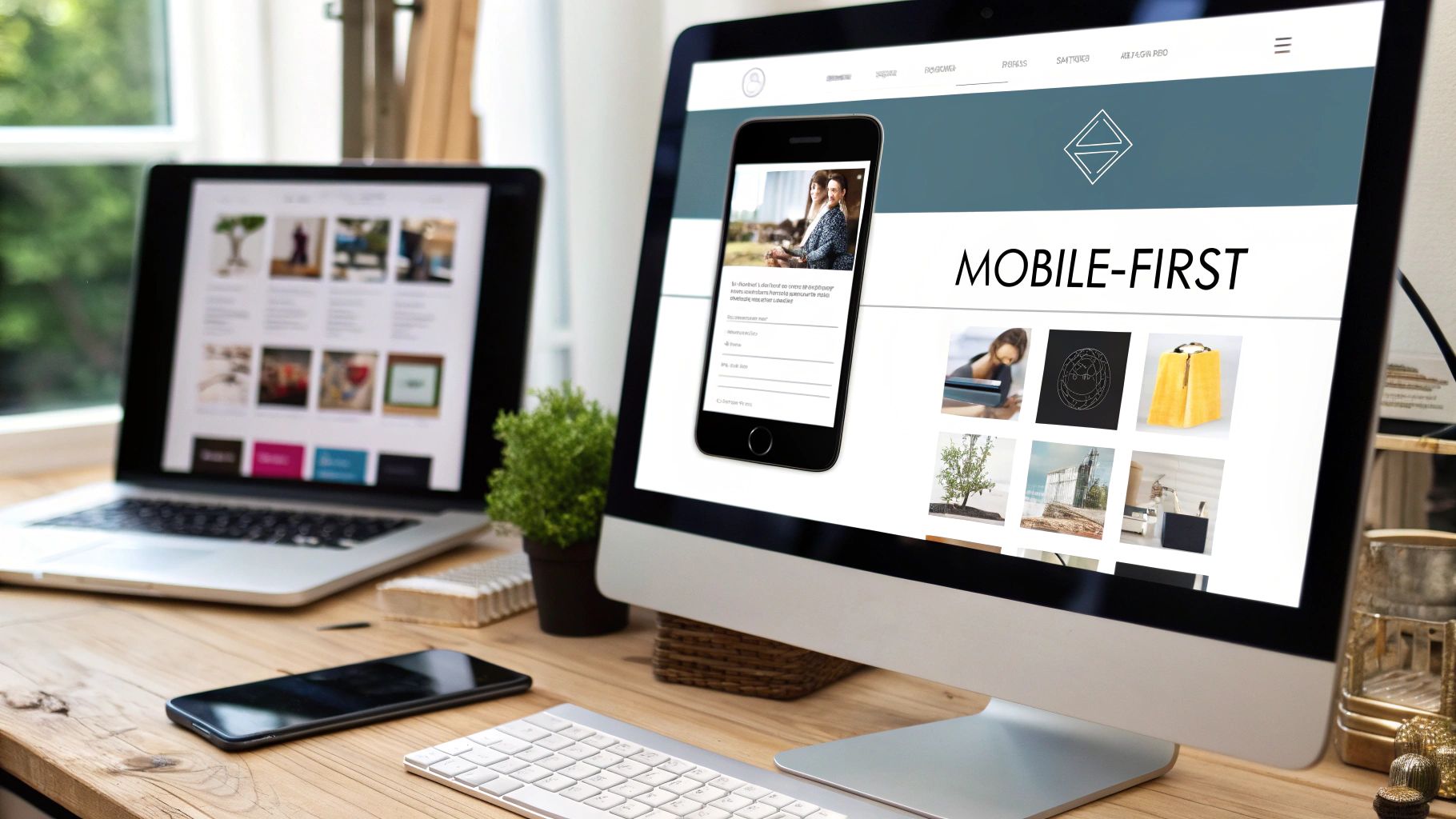 Mobile-First Design and Responsive Web Development