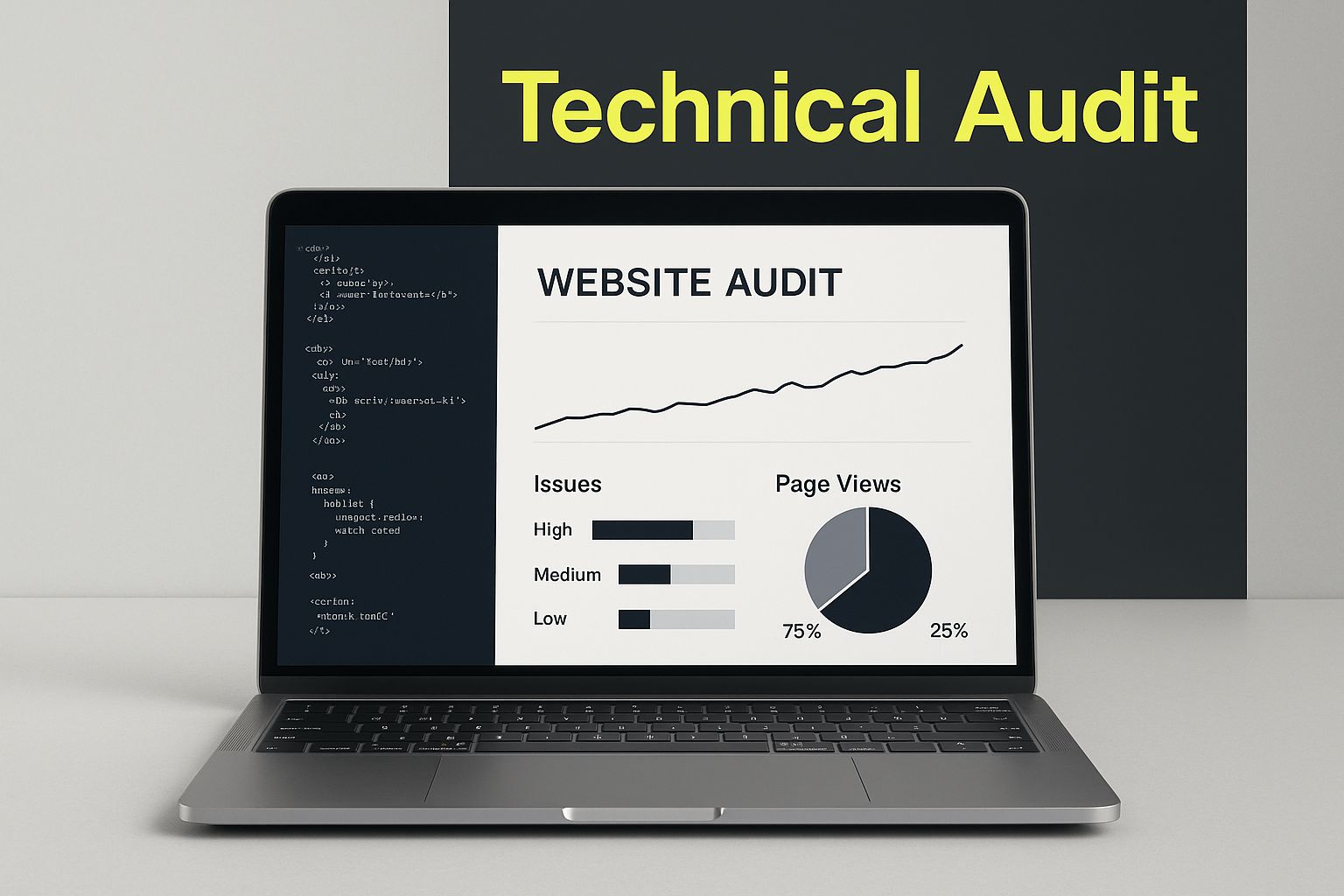 Infographic about audit seo ecommerce
