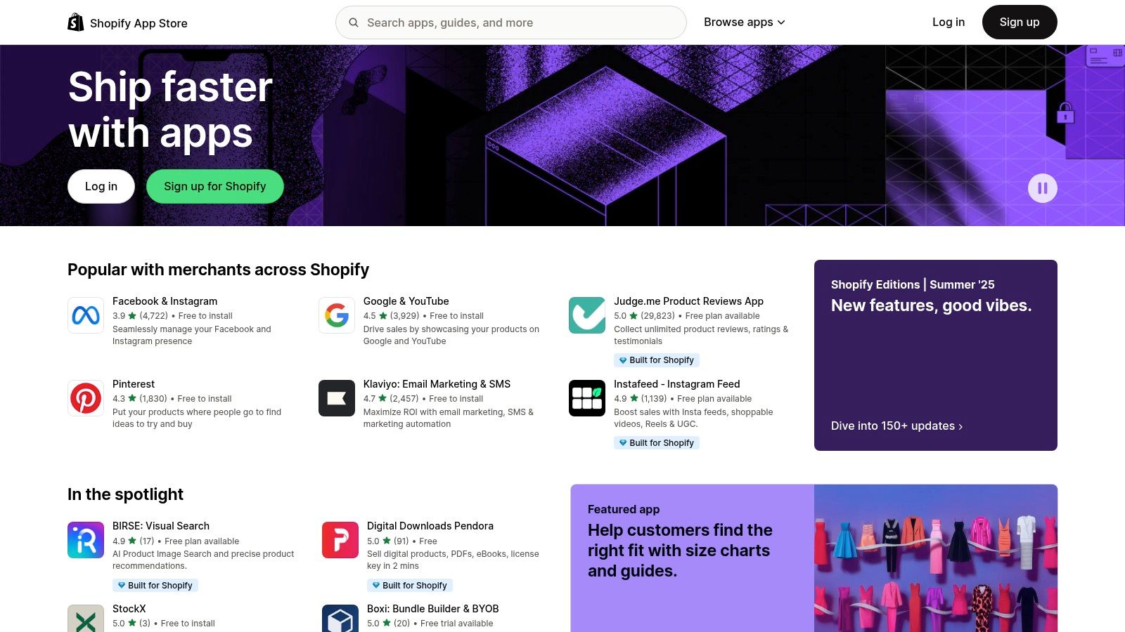 Shopify App Store