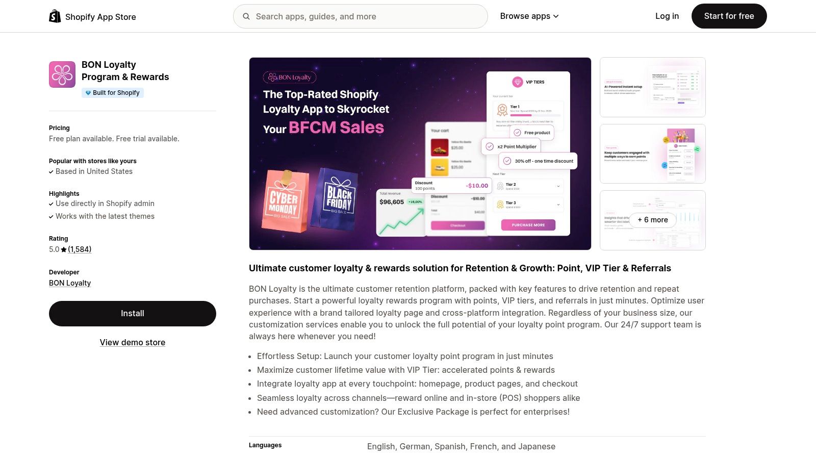 BON Loyalty Program & Rewards