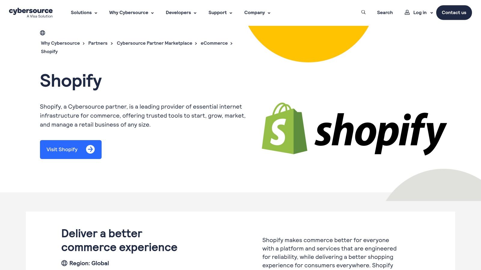 Cybersource (Visa) – Official Shopify App