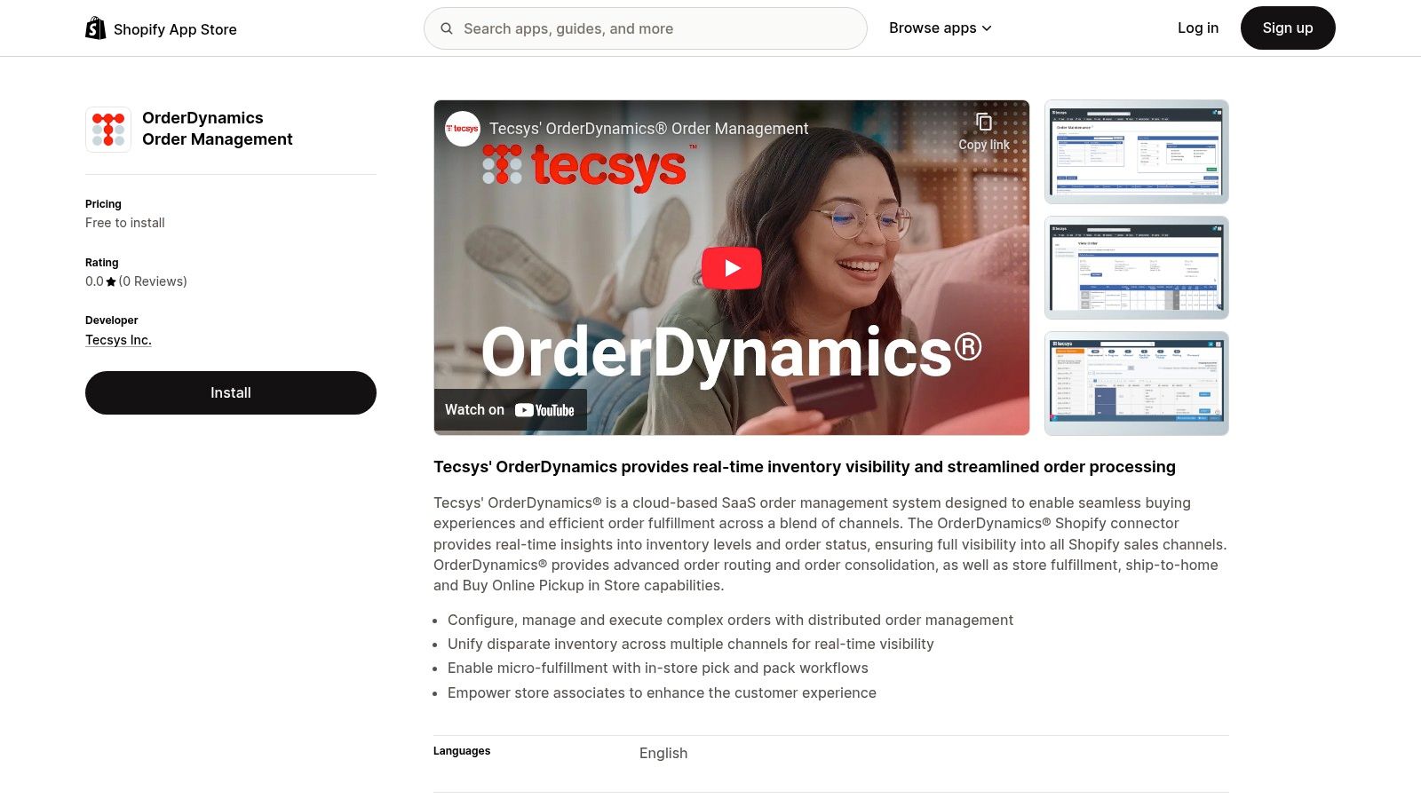 OrderDynamics Order Management