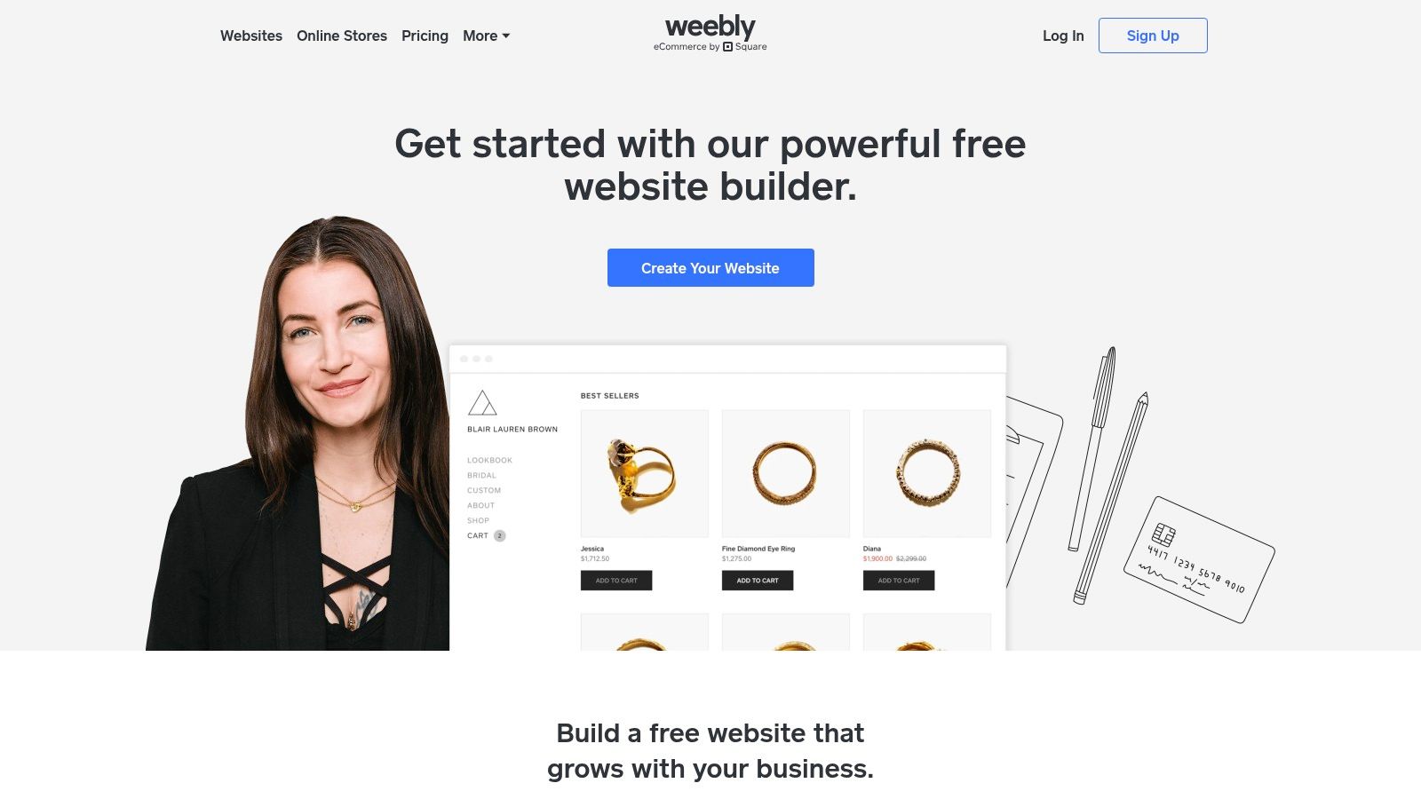Weebly (by Square/Block)