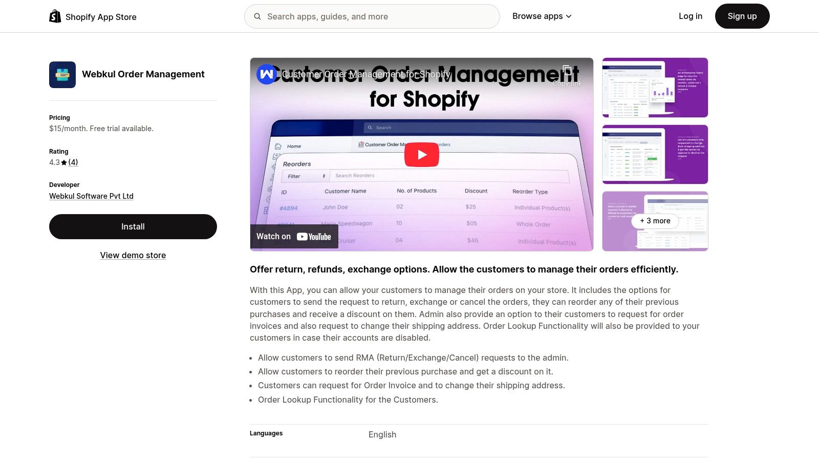 Webkul Order Management