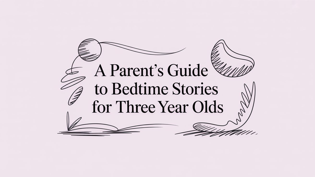 A Parent's Guide to Bedtime Stories for Three Year Olds