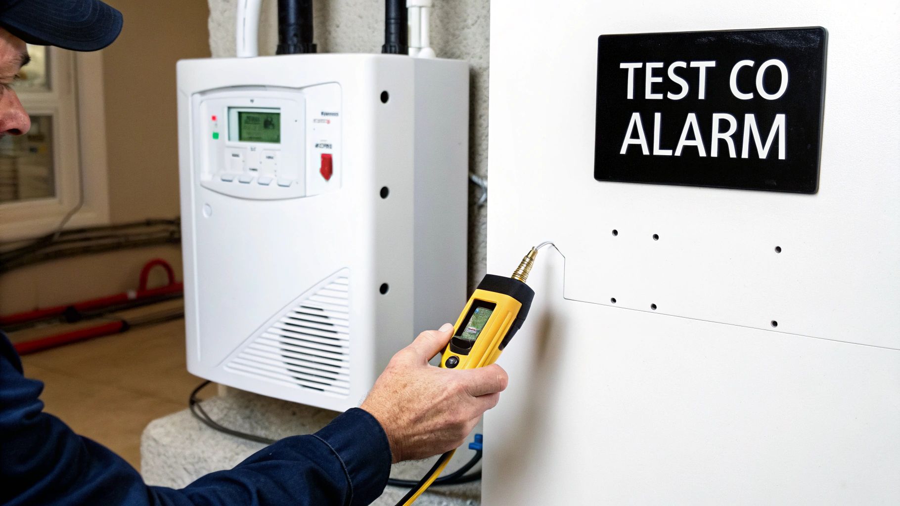 Test Carbon Monoxide and Safety Controls