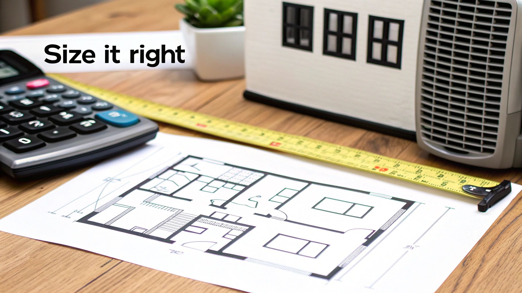 Cooling load diagram