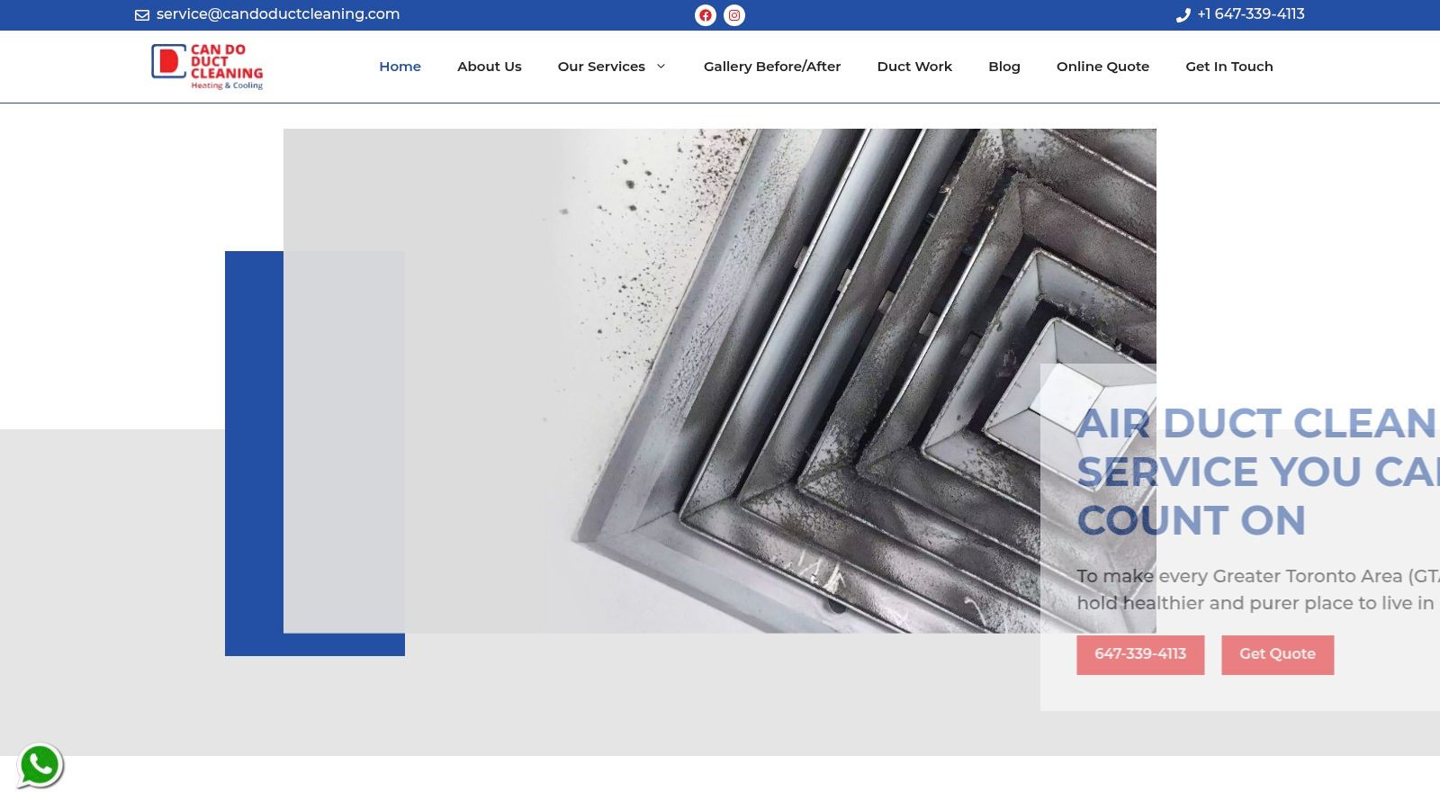 Can Do Duct Cleaning