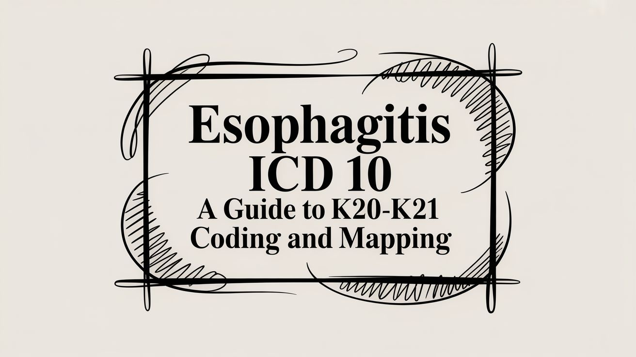 Esophagitis ICD 10 A Guide to K20-K21 Coding and Mapping
