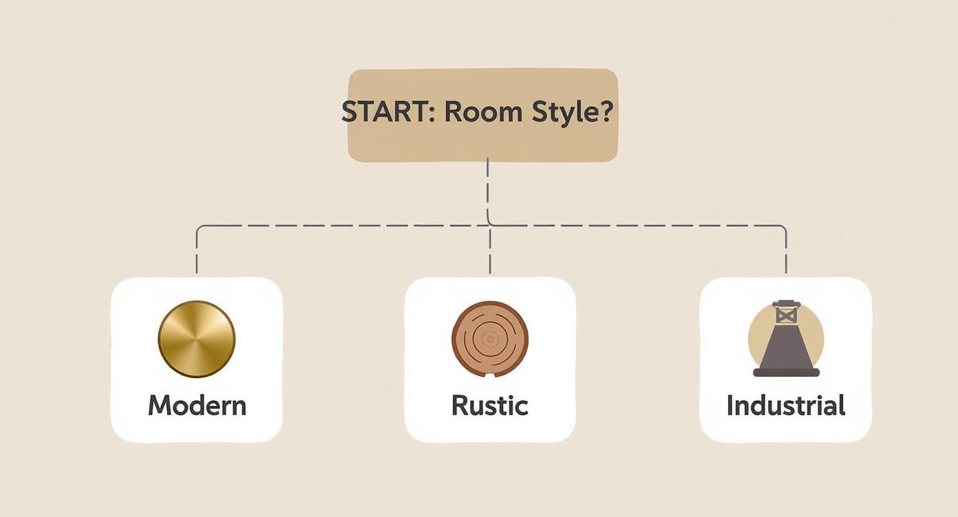 Infographic about vintage style ceiling fans