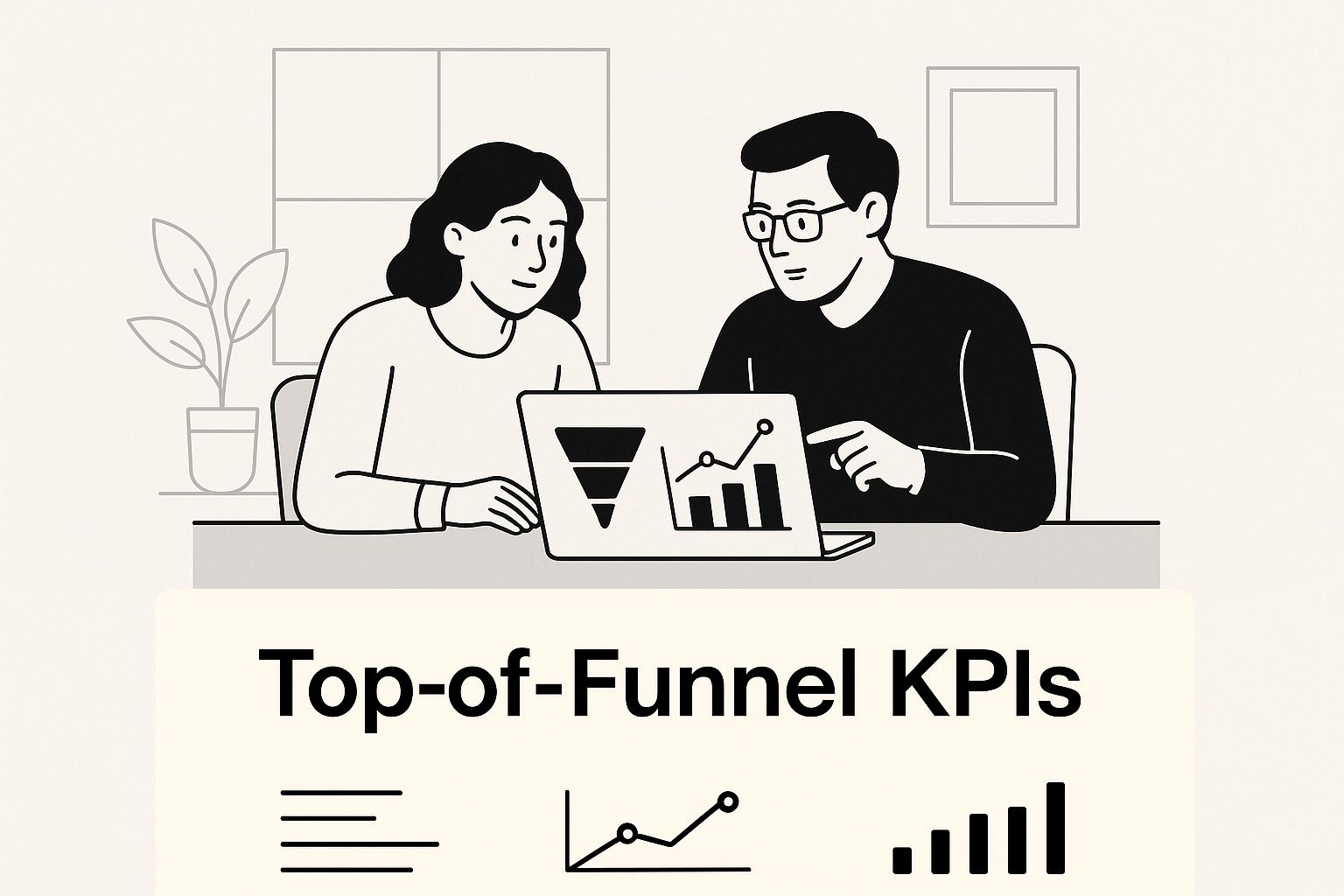Infographic about lead generation key performance indicators