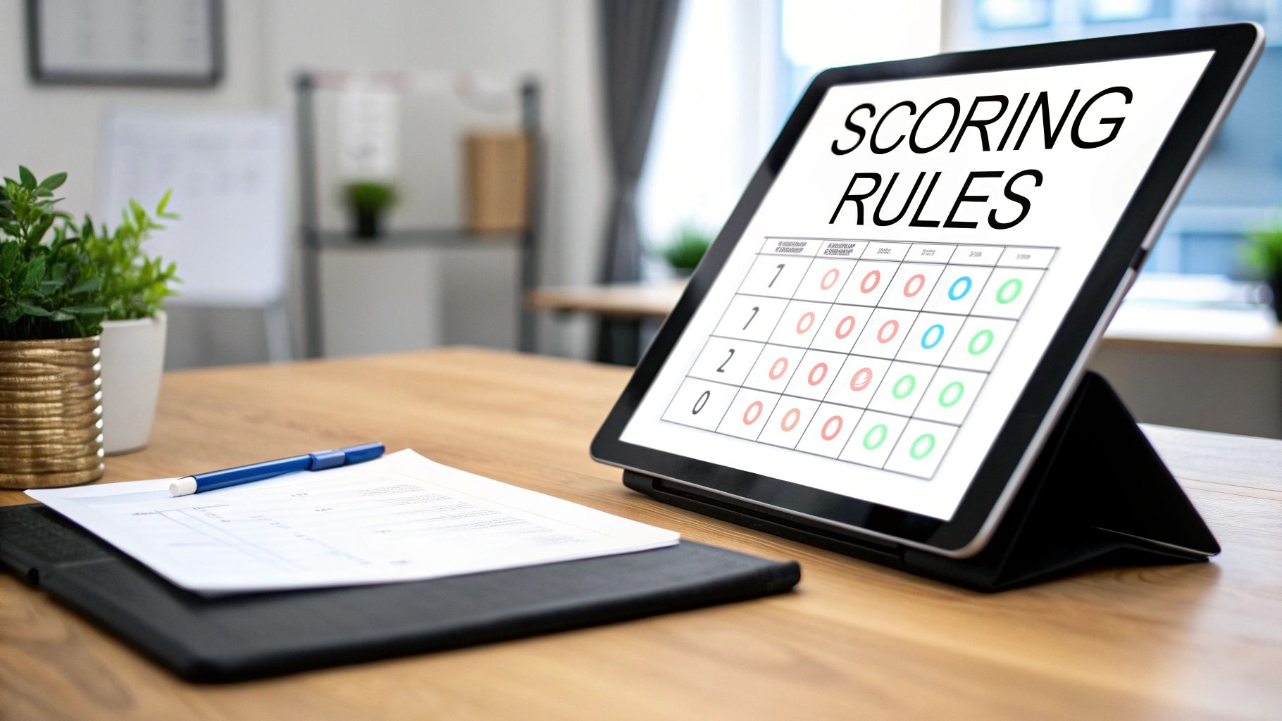 Define Clear Lead Scoring Criteria and Weightings