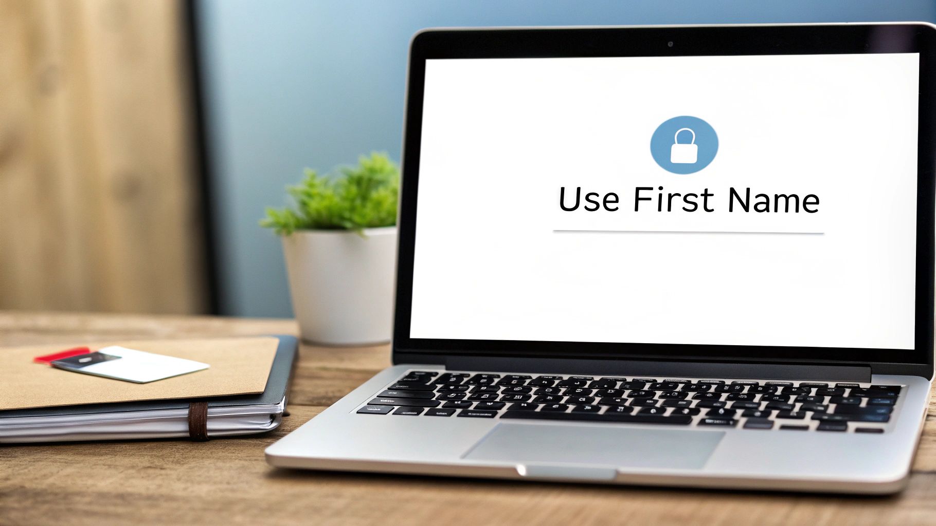 Personalize with Recipient's First Name or Company