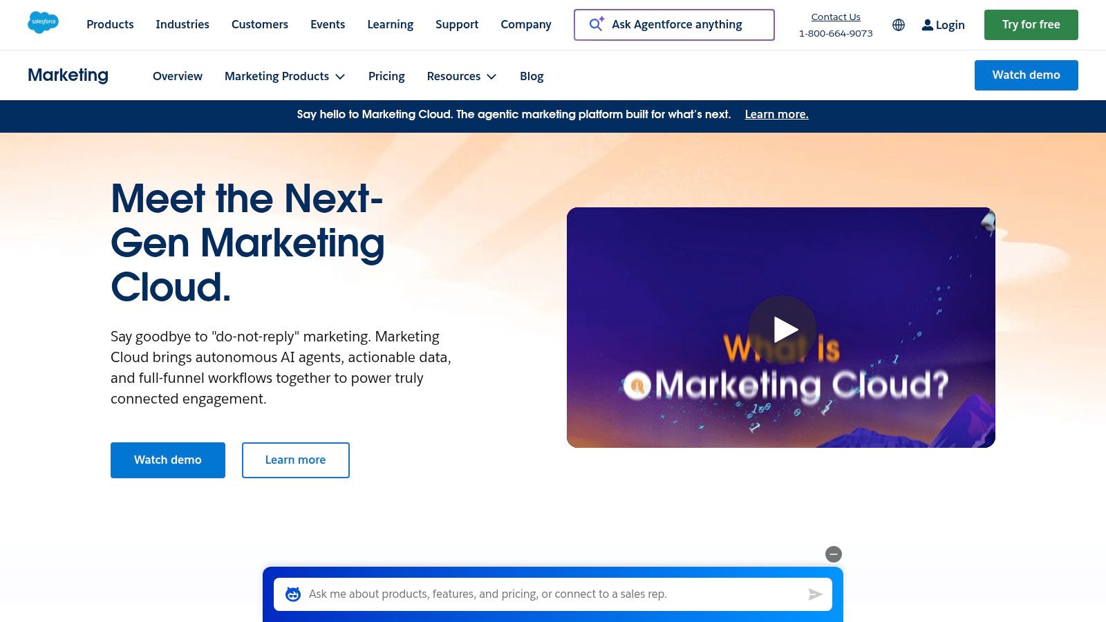 Salesforce – Marketing Cloud
