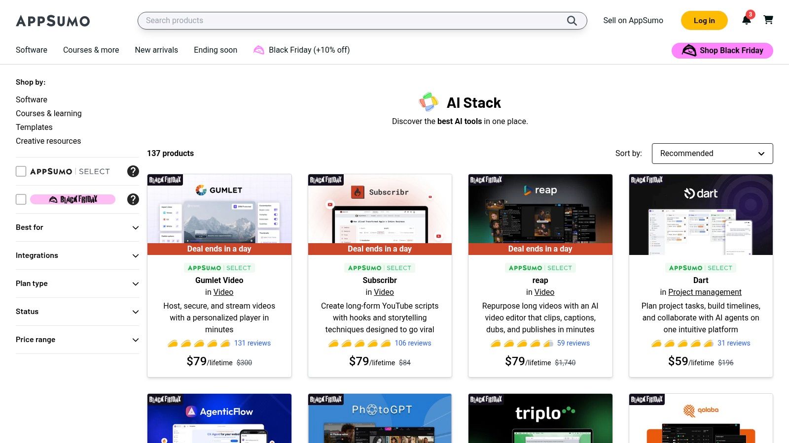 AppSumo – AI Stack