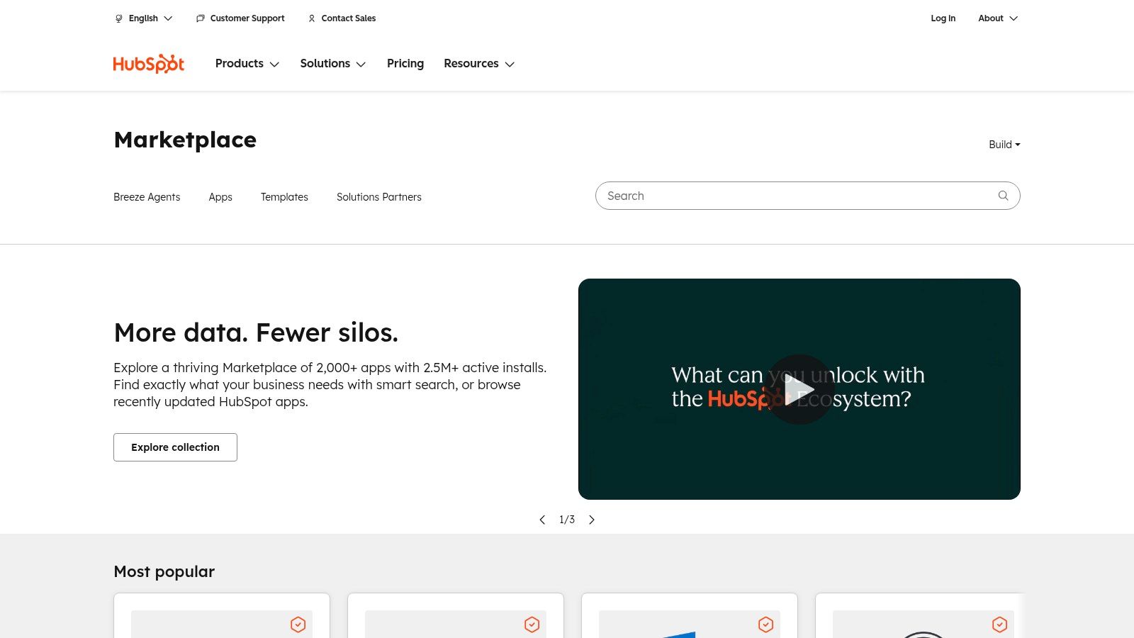 HubSpot App Marketplace