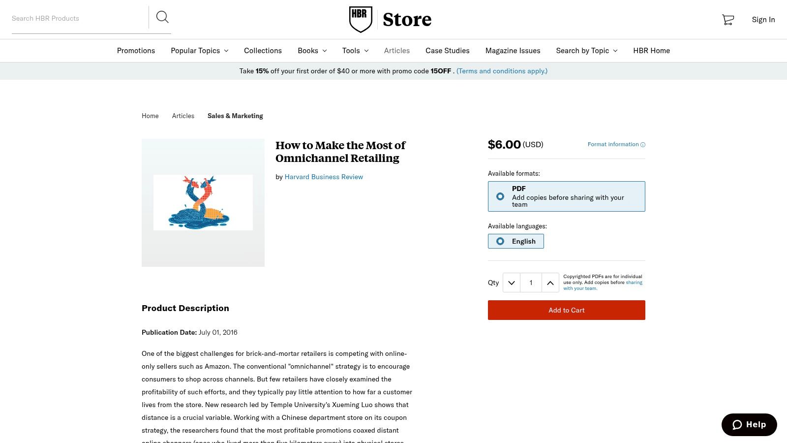 Harvard Business Review Store