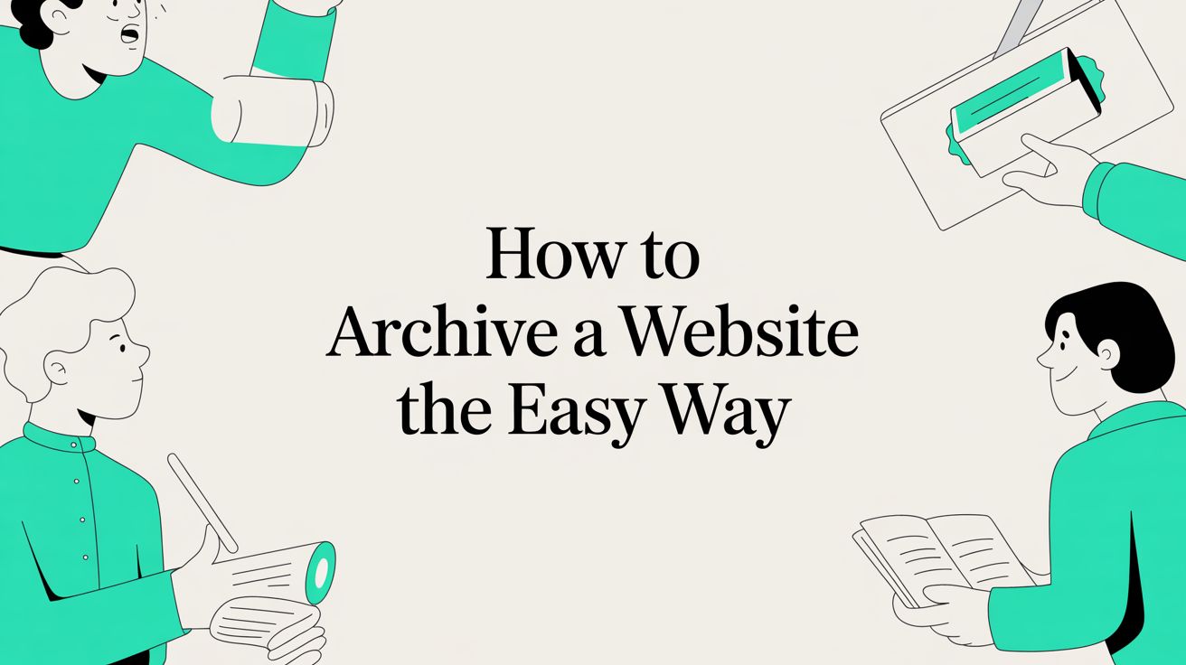 How to Archive a Website The Easy Way