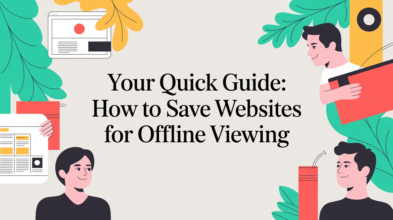Your Quick Guide: how to save websites for offline viewing