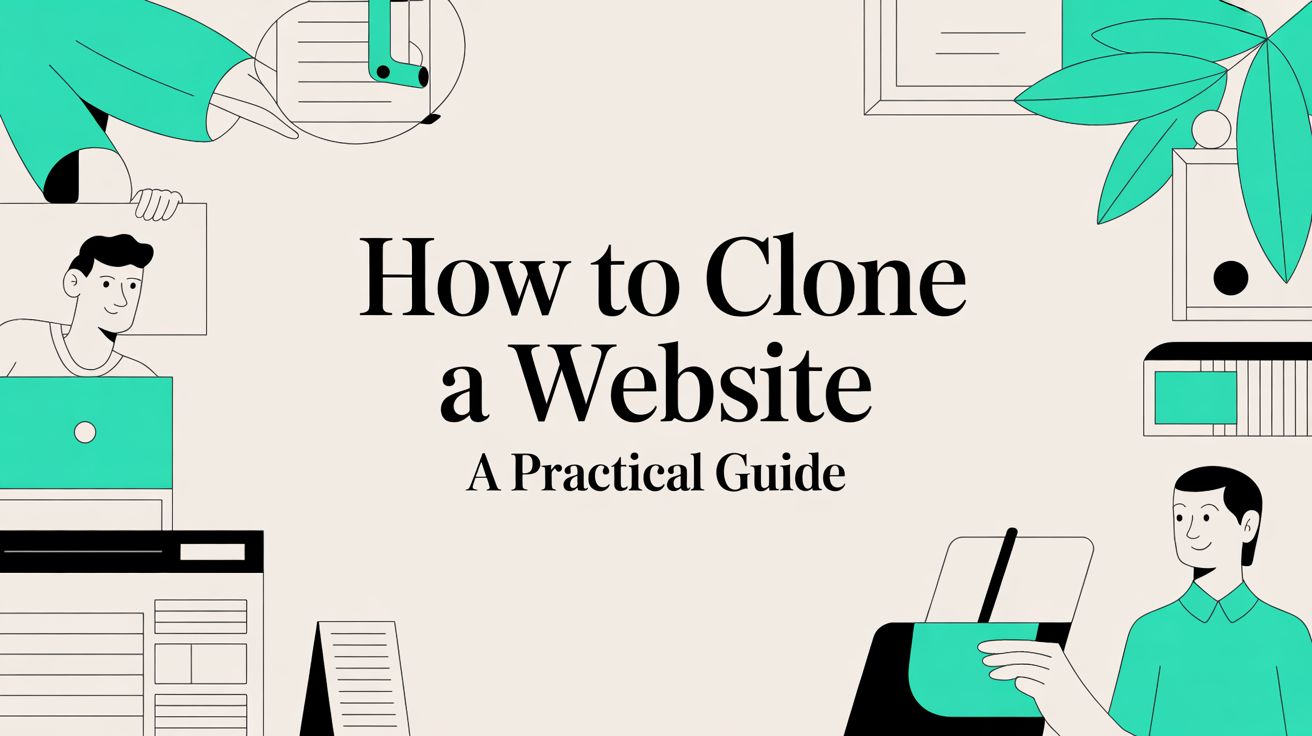 How to Clone a Website A Practical Guide