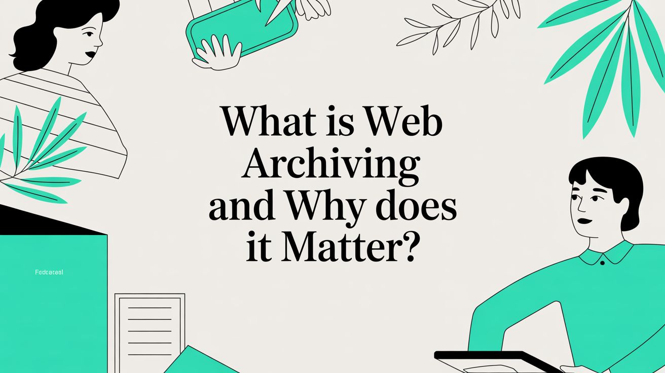 What Is Web Archiving and Why Does It Matter?
