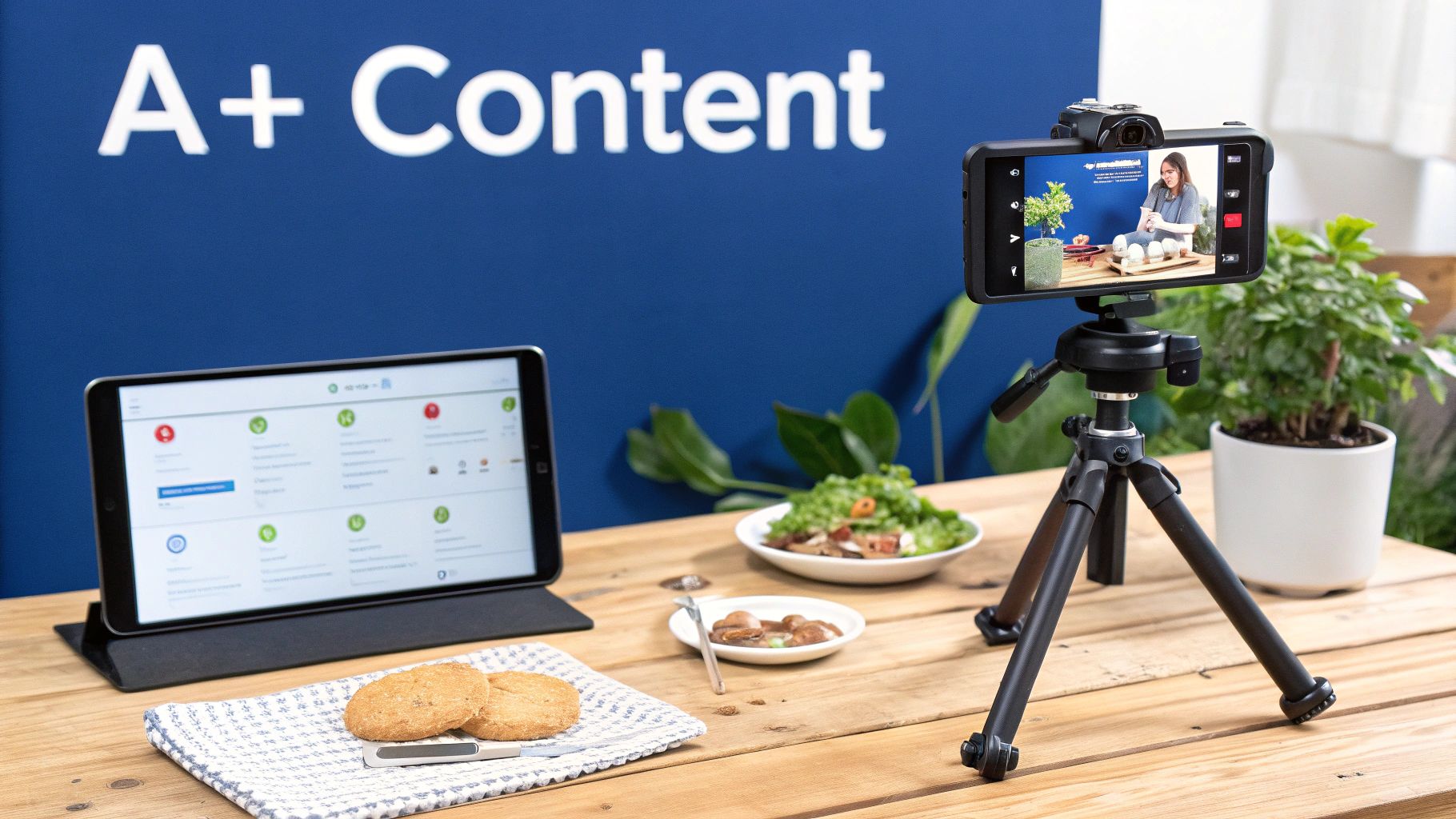 Example of mobile-first image hierarchy