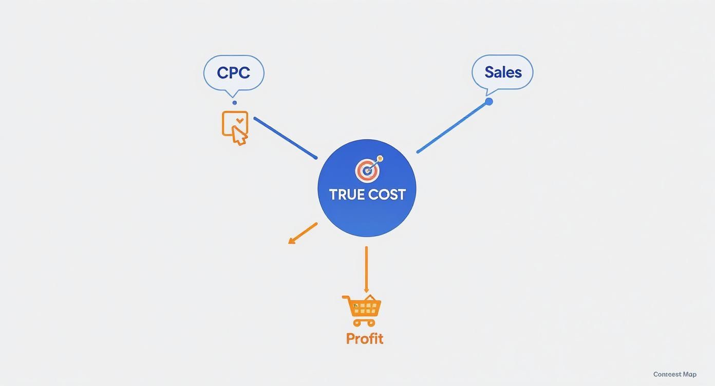 Infographic about amazon advertising cost