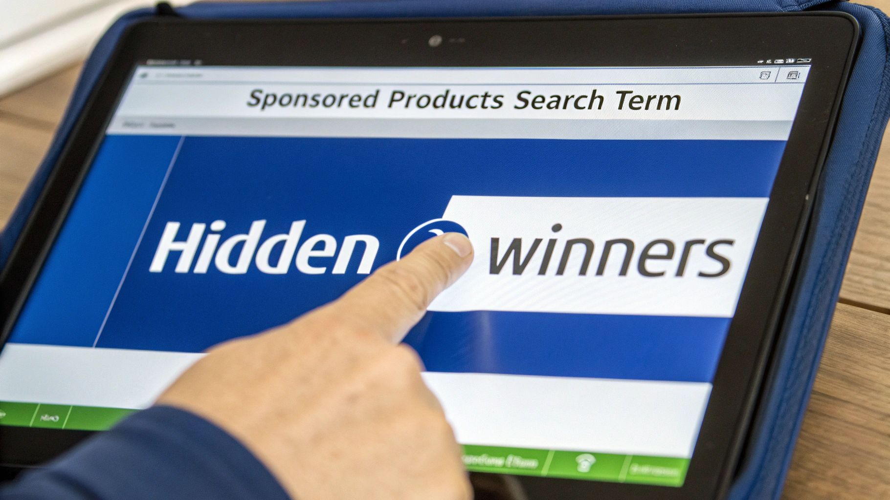 Woman analyzing data on a laptop in a warehouse