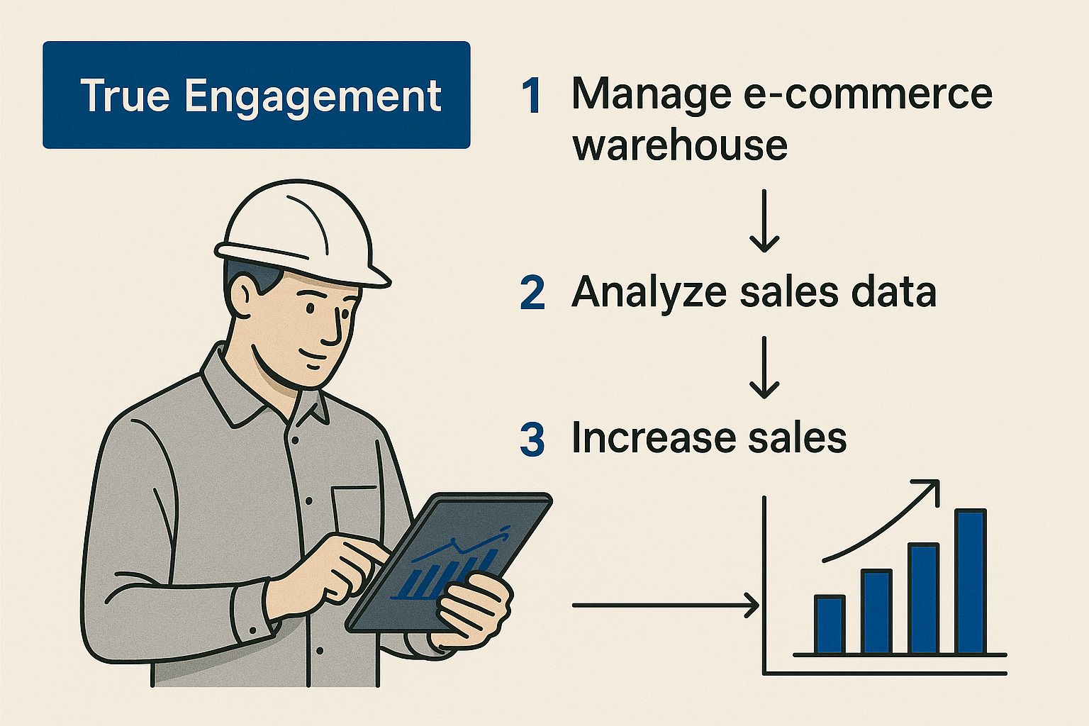 Infographic about how to measure customer engagement