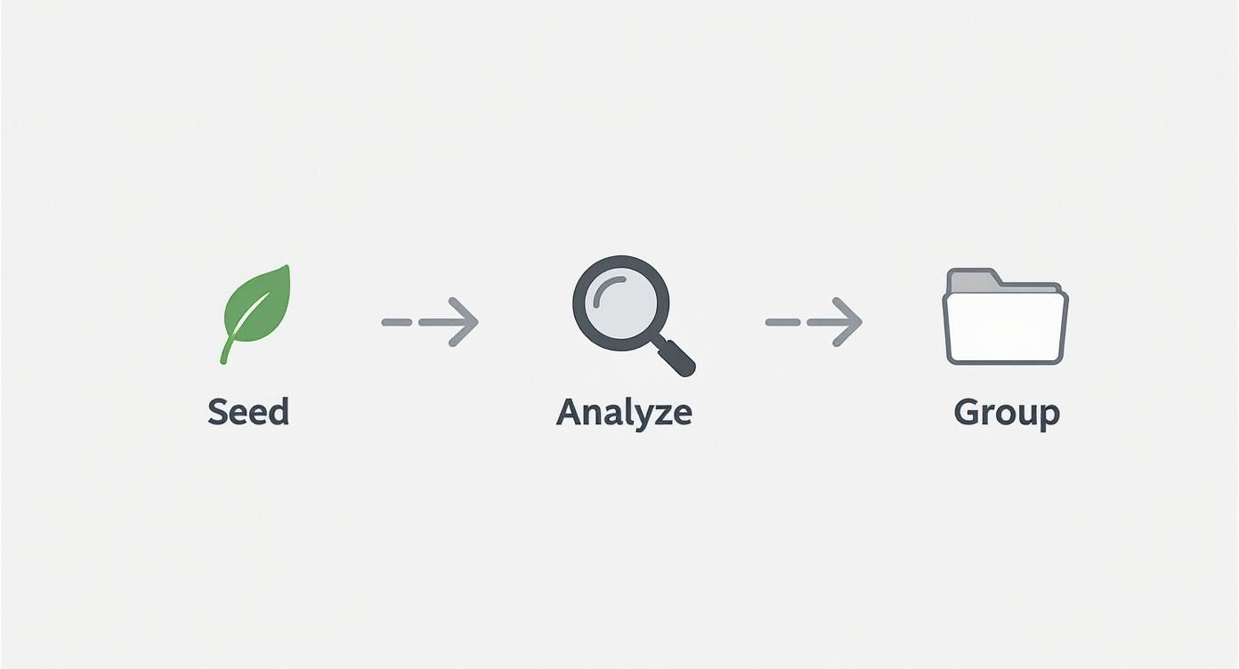 Infographic about keywords for amazon listings