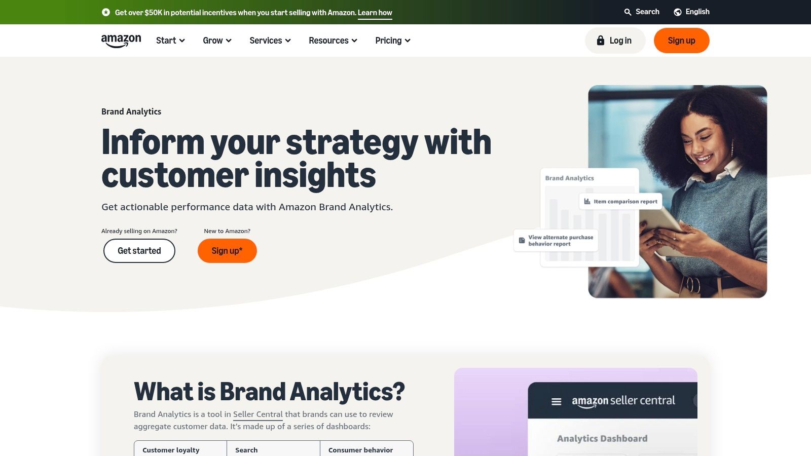 Amazon Brand Analytics