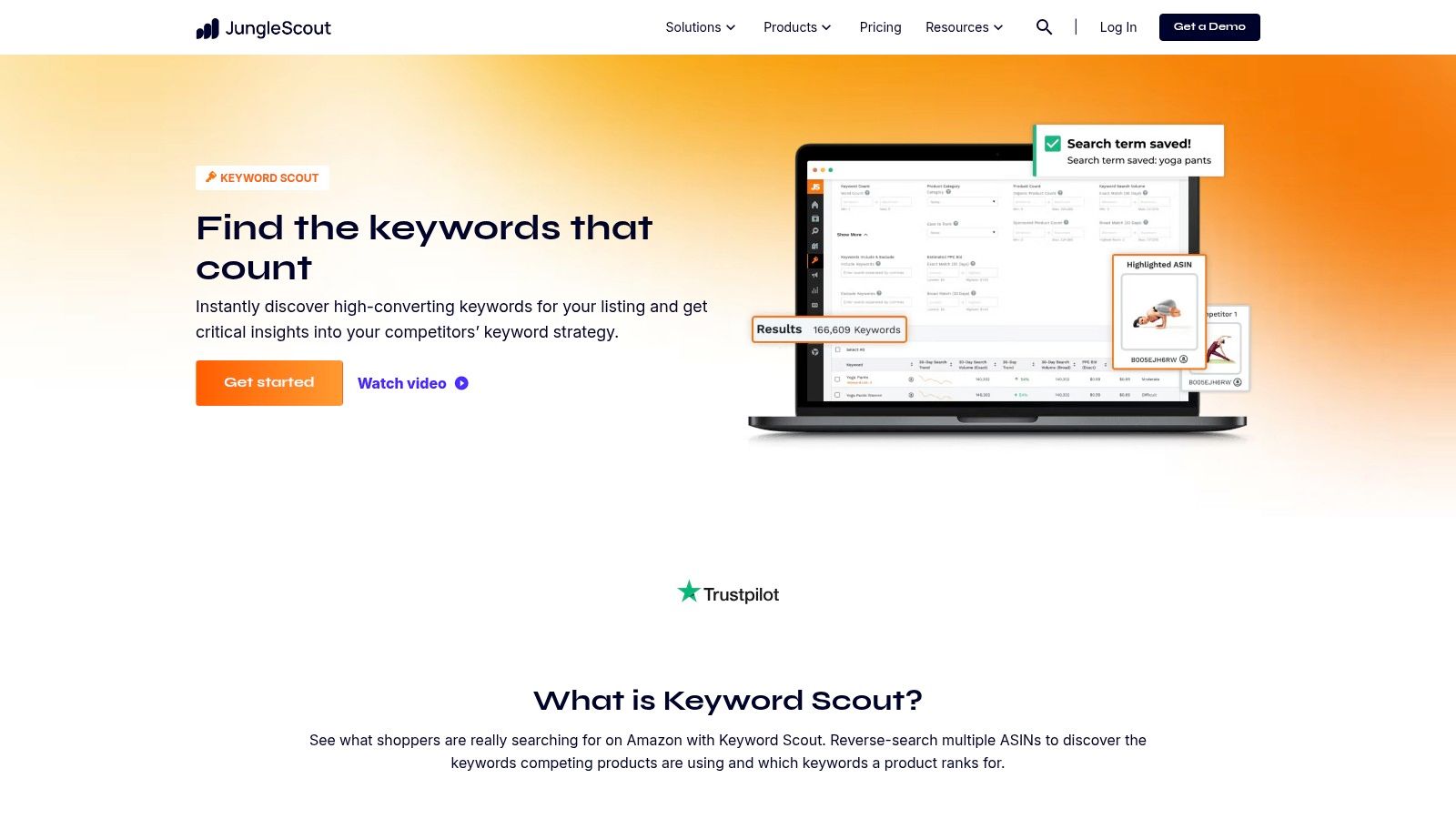 Jungle Scout – Keyword Scout