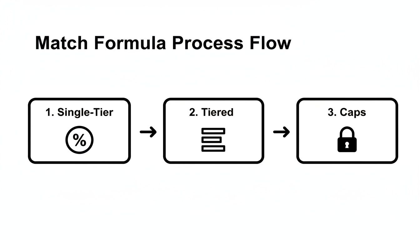 Infographic about how to maximize employer 401k match