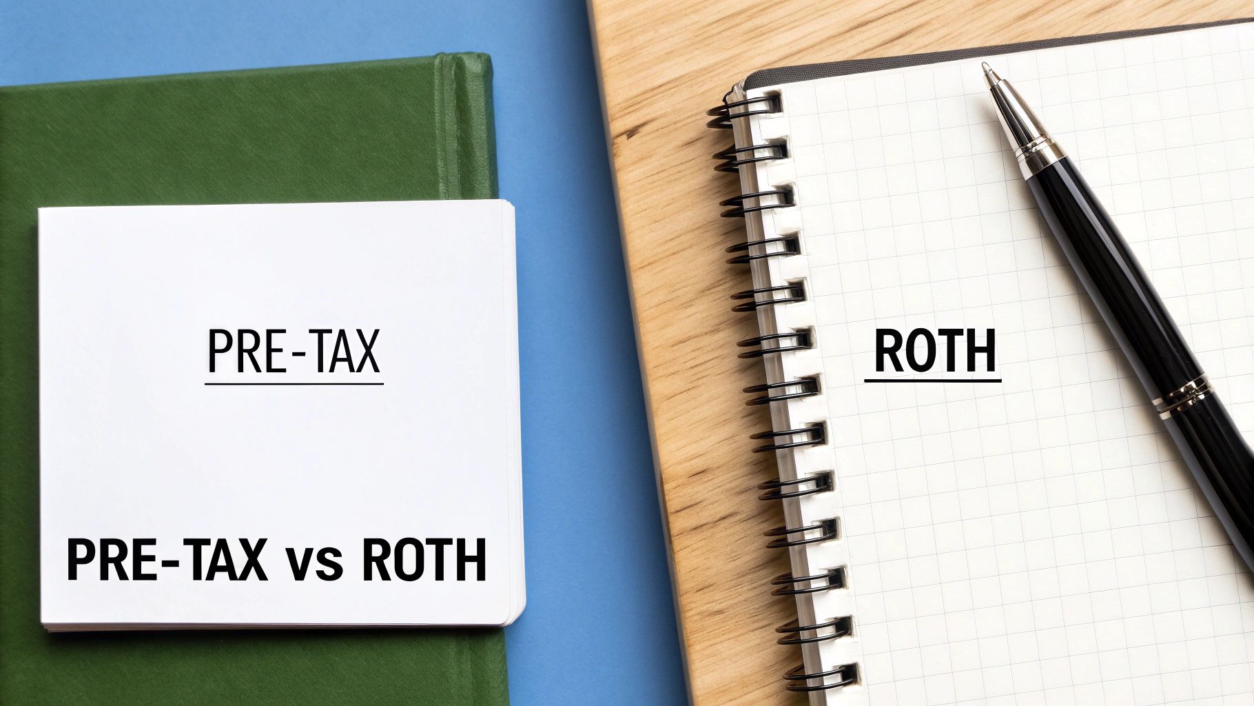 Comparing Pre Tax and Roth contributions