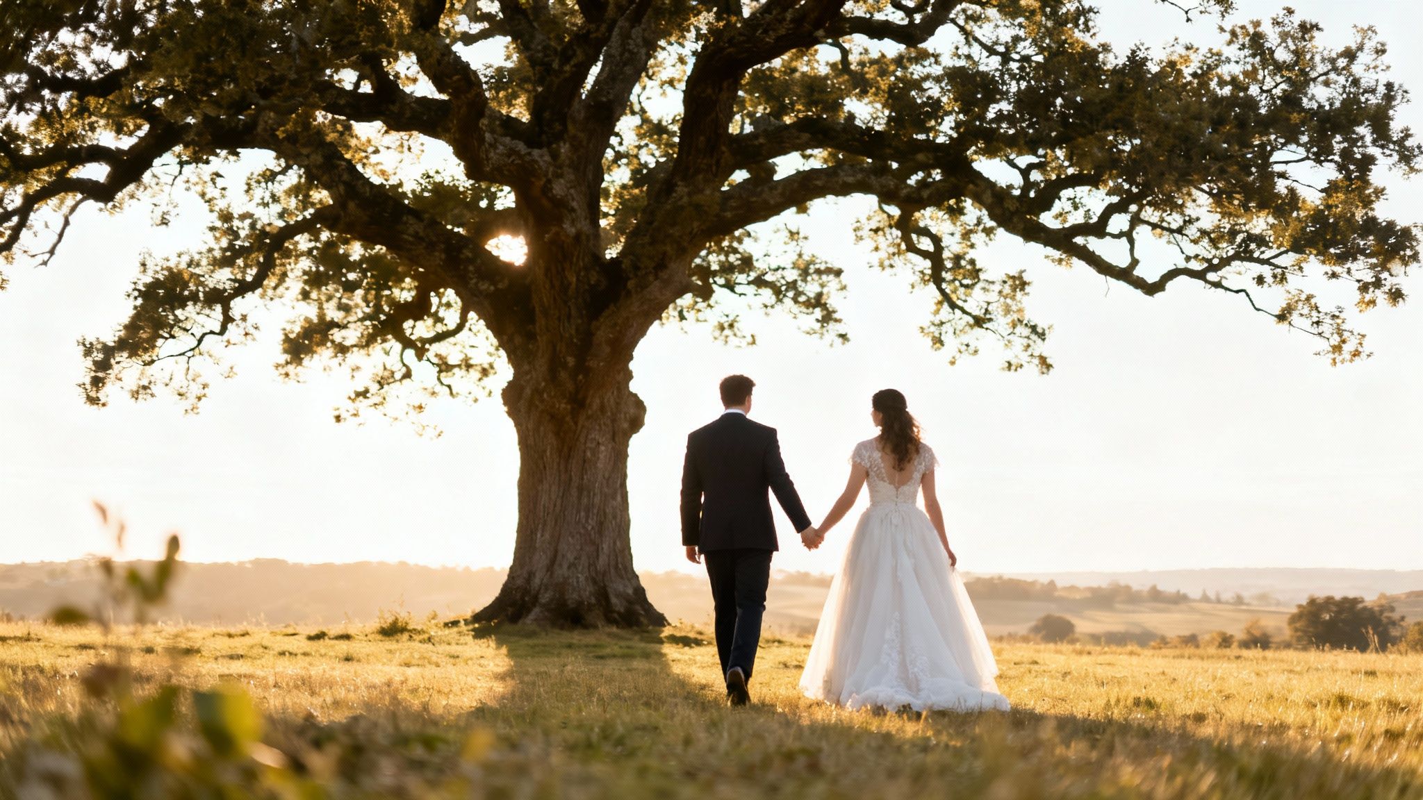 A Guide to Bride and Groom Photography 7 A bride and groom laughing together during their planned portrait session.