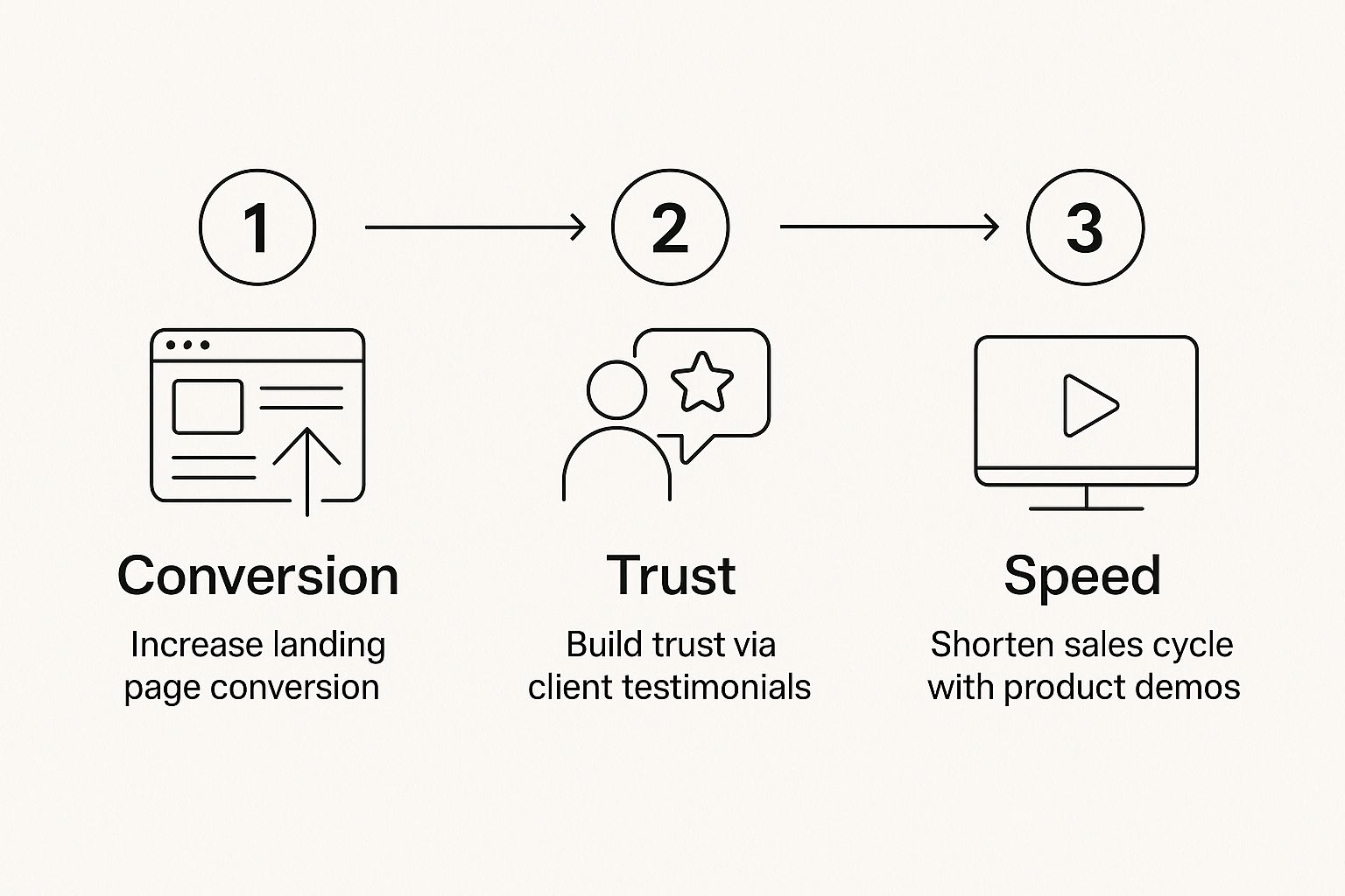 Infographic about video production for businesses