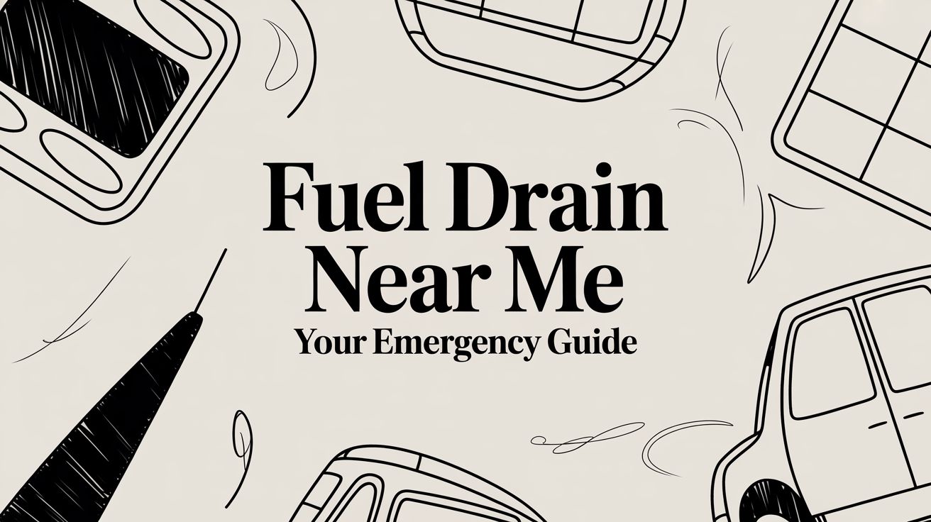 Fuel Drain Near Me | Your Emergency Guide