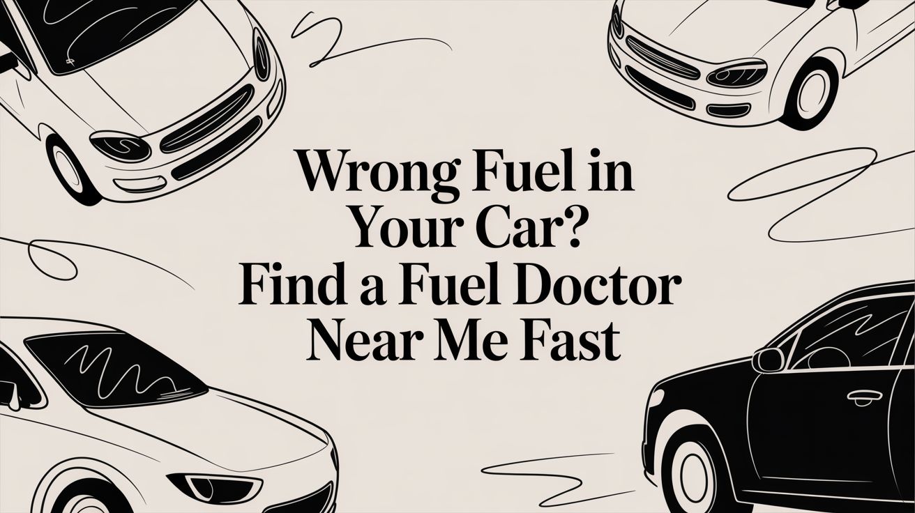 Wrong Fuel in Your Car? Find a Fuel Doctor Near Me Fast