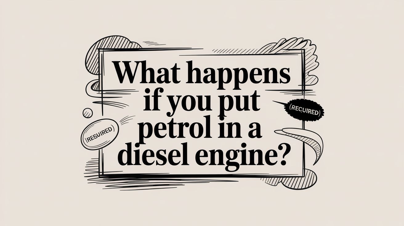 What Happens If You Put Petrol in a Diesel Engine?